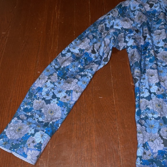 Men’s Bugatchi Button Down Cotton Long Sleeve Collared Dress Shirt Large - Picture 7 of 16